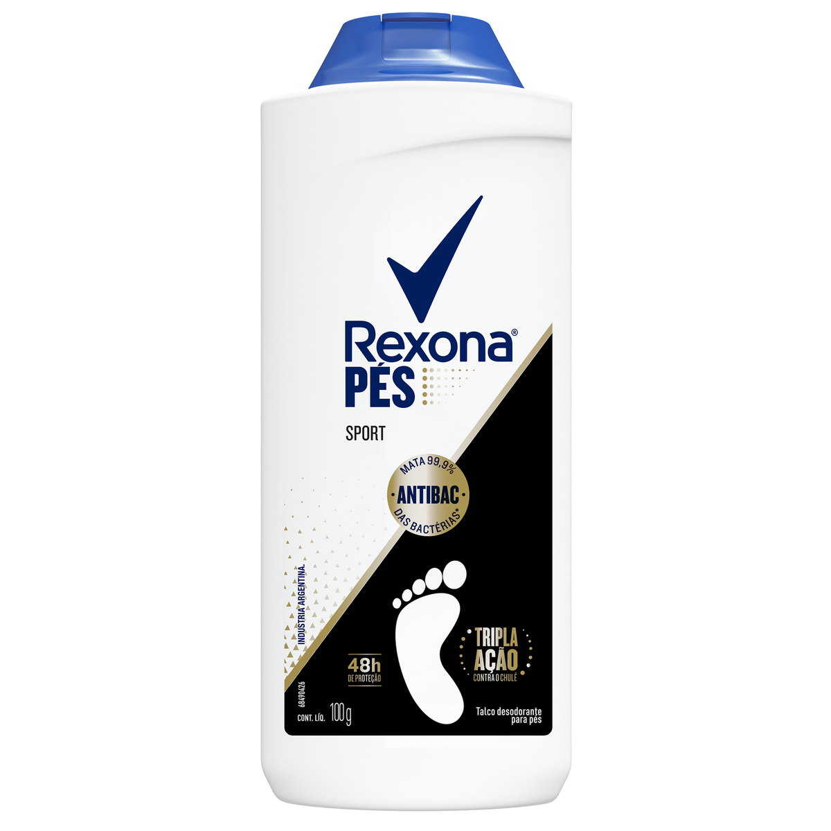TALCO REXONA PARA PES 100G SPORT