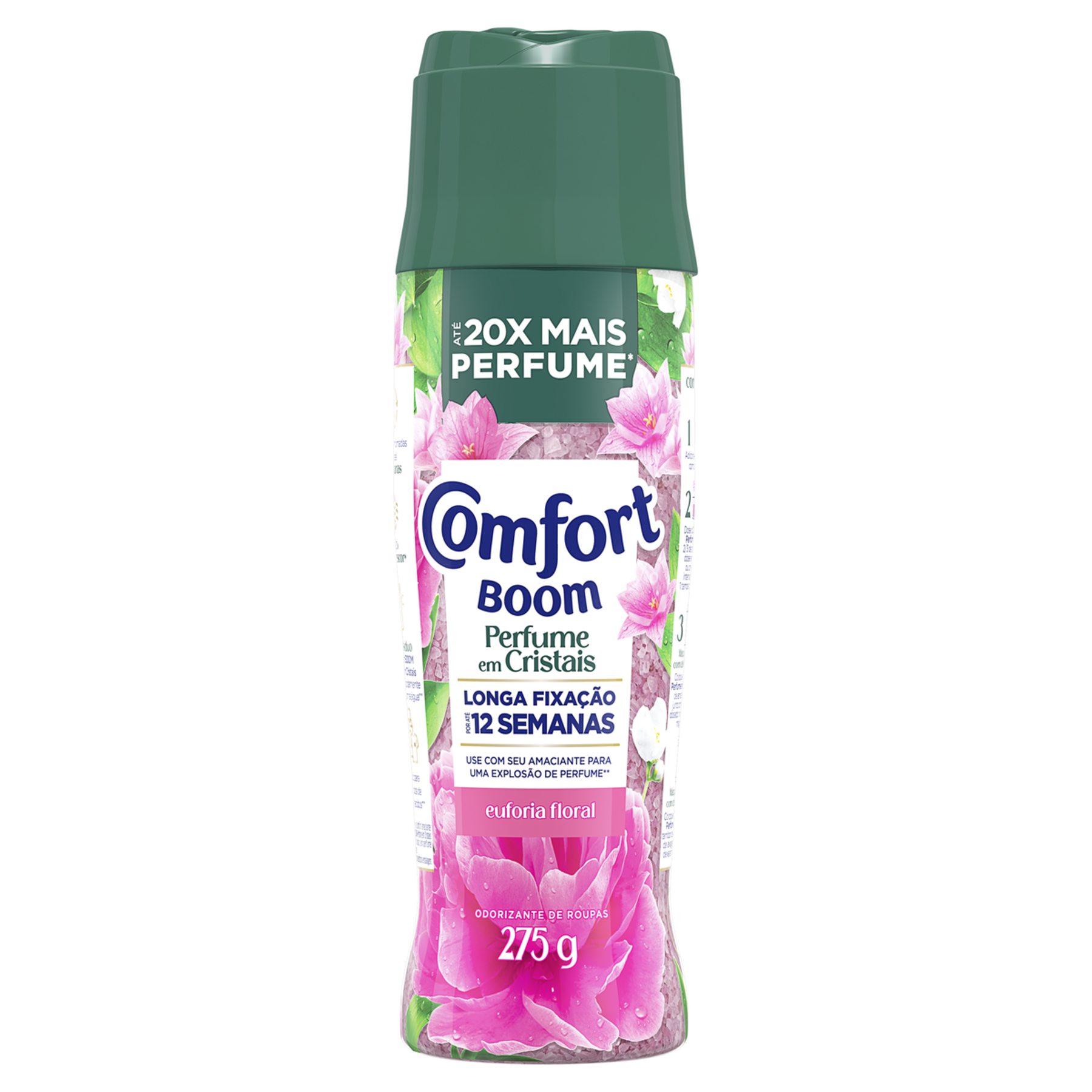 PERFUME COMFORT CRISTAIS 275G EUFORIA FLORAL