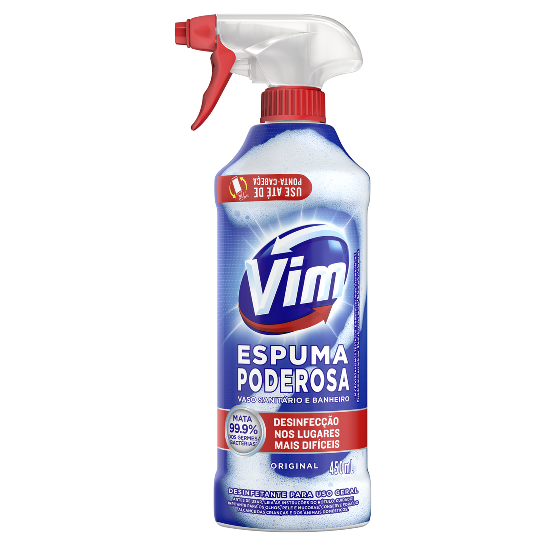 VIM ESPUMA PODEROSA GATILHO 450ML ORIGINAL