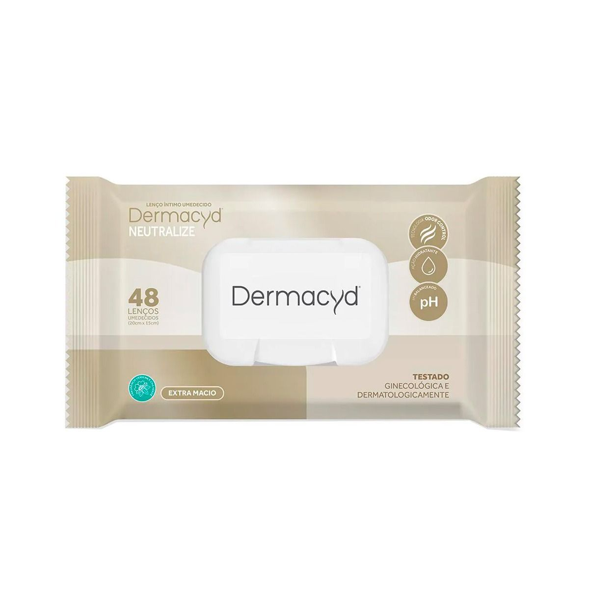 LENCO INTIMO UMEDECIDA DERMACYD COM 2 48UN NEUTRALIZE