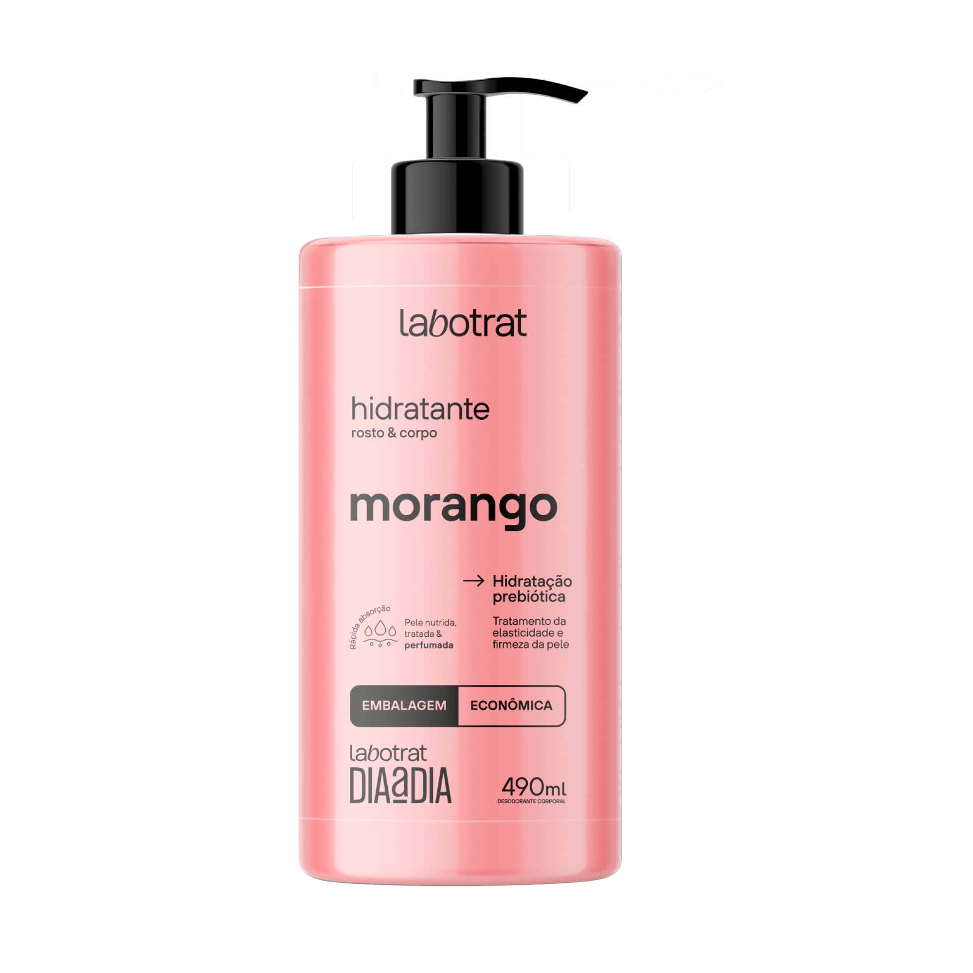 HIDRATANTE LABOTRAT 490ML MORANGO
