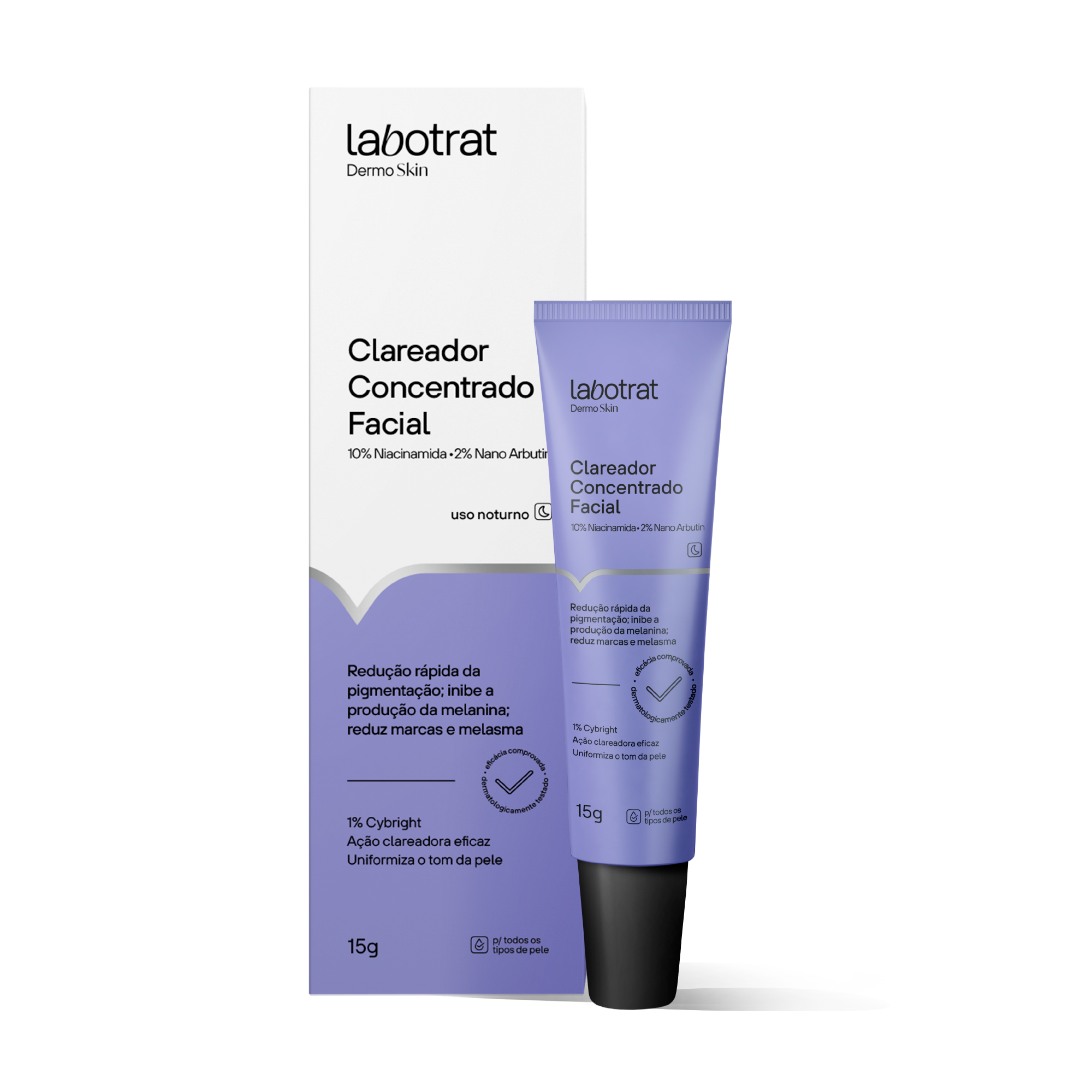CLAREADOR FACIAL CONCENTRADO LABOTRAT 15G