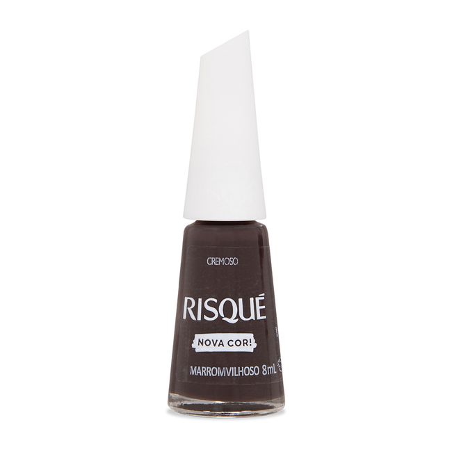 ESMALTE RISQUE 8ML BLISTER MARROMVILHOSO