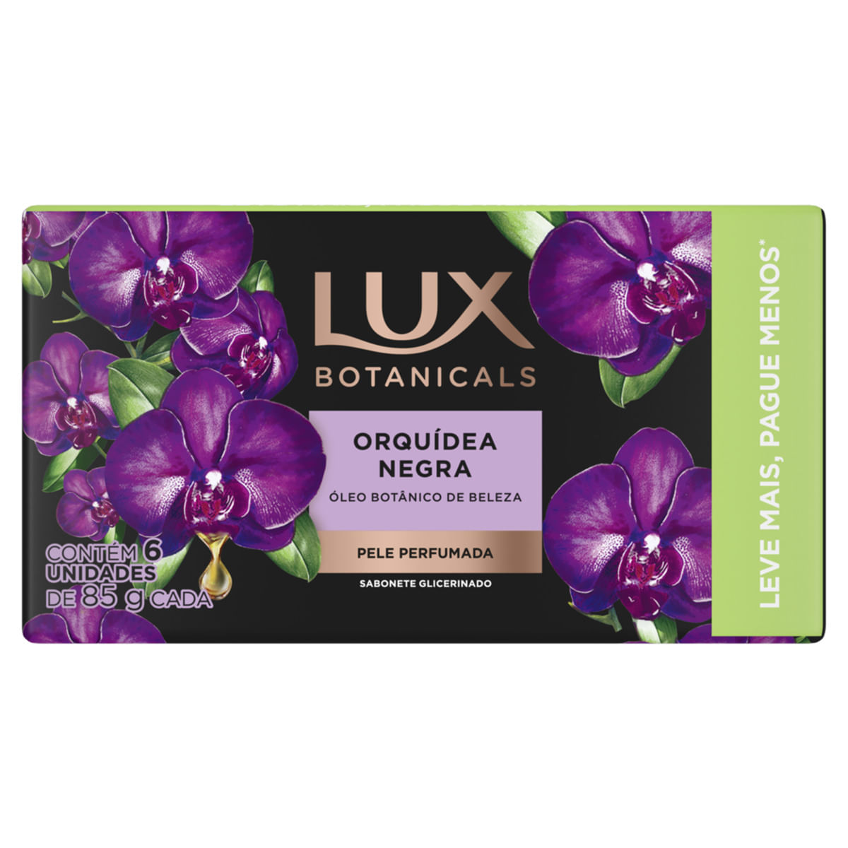 SB LUX 85G C/6UN LEVE + PAGUE - ORQUIDEA NEGRA