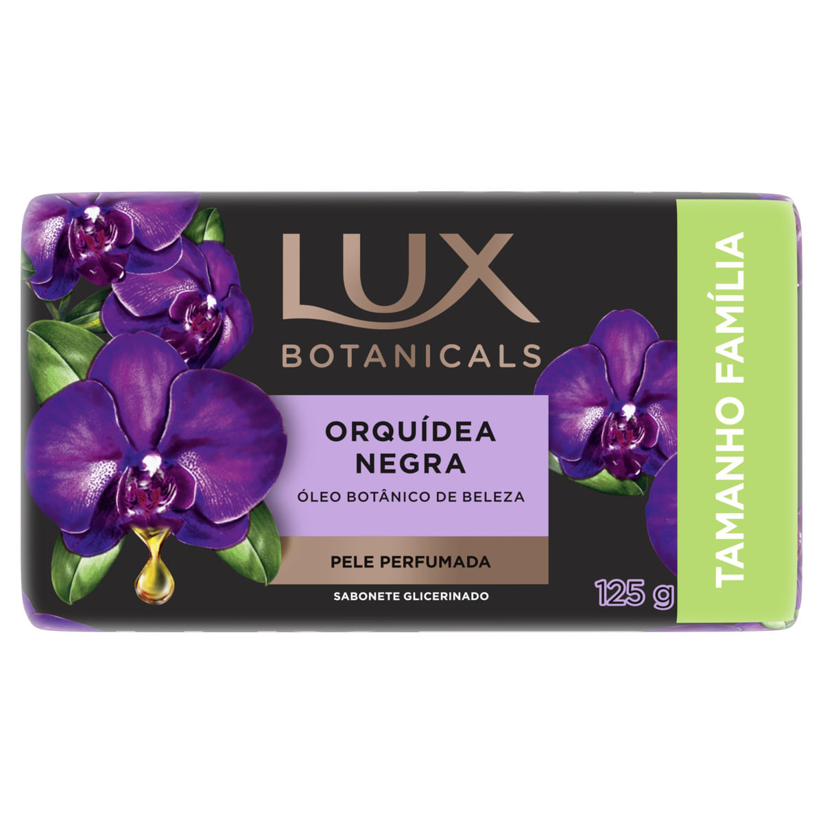 SABONETE LUX SUAVE 125G ORQUIDEA NEGRA
