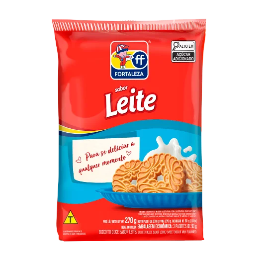 BISCOITO FORTALEZA AMANTEIGADO 270G LEITE