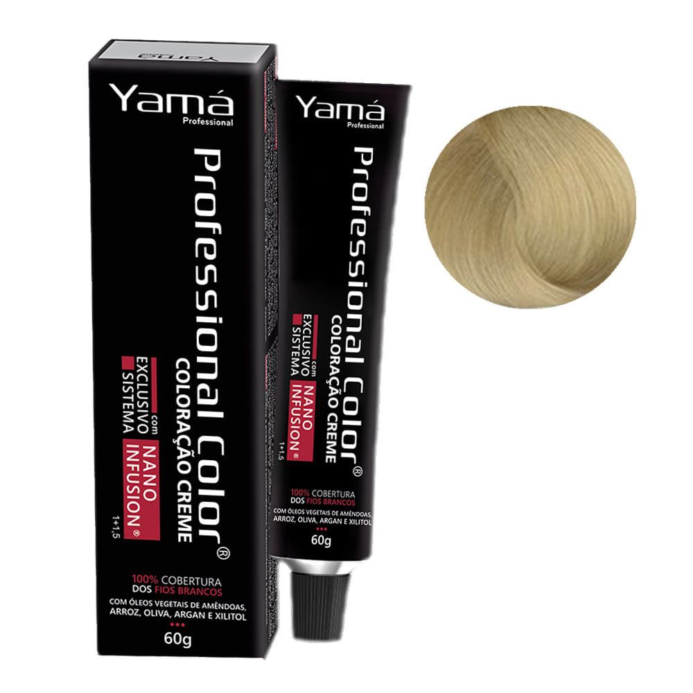 COLORACAO YAMA NANO INFUSION 10.0 LOURO CLARISSIMO