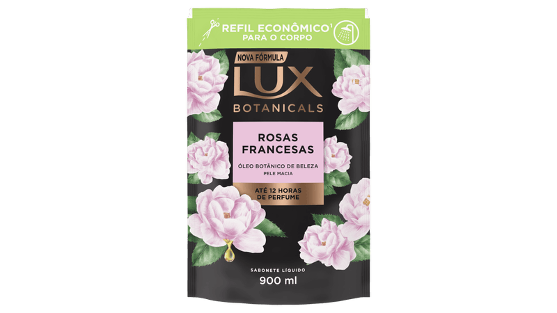 SABONETE LIQUIDO LUX REFIL 900ML ROSAS FRANCESAS