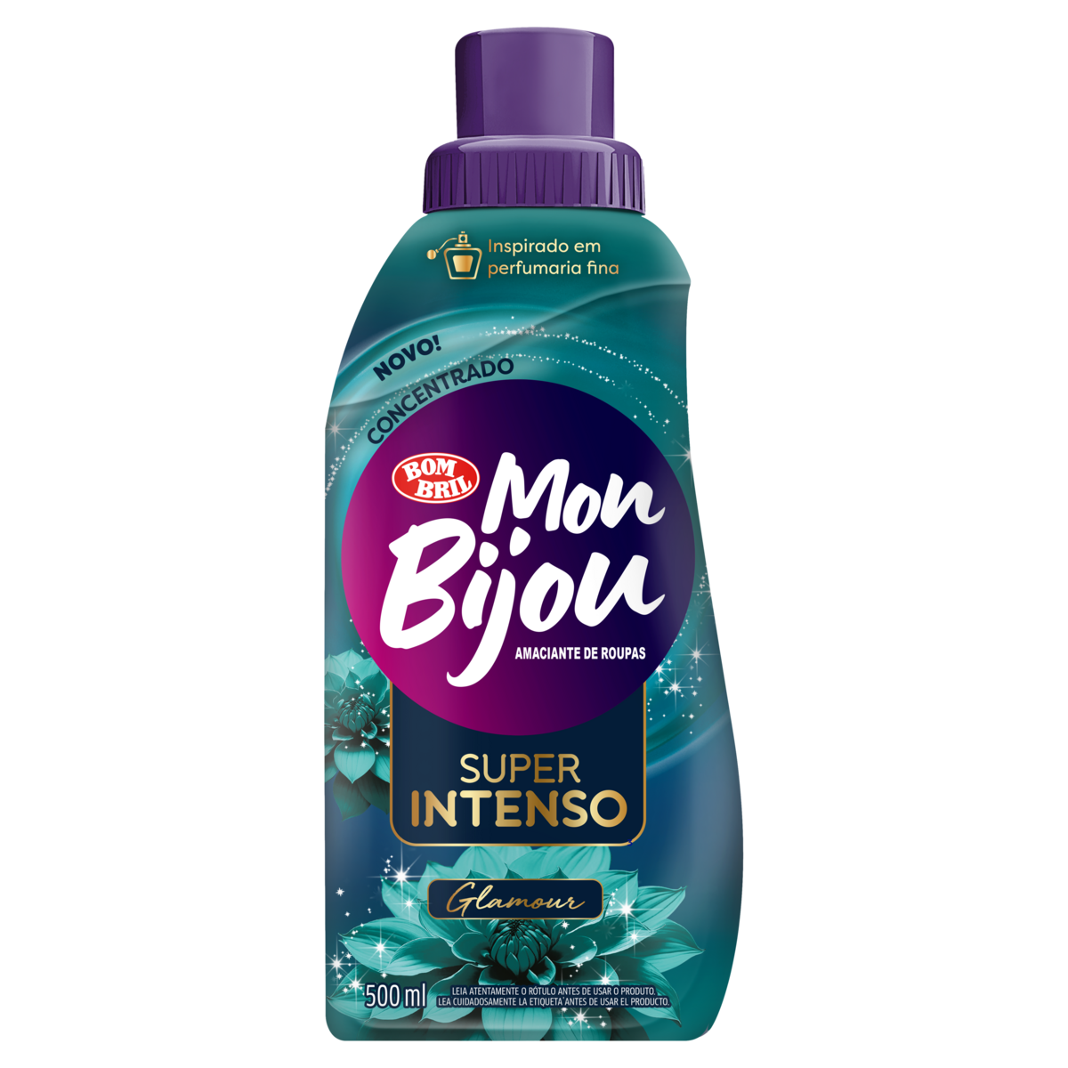 AMACIANTE BOMBRIL MON BIJOU CONCENTRADO 500ML TURQUESA