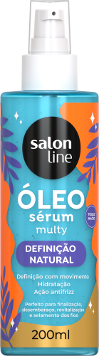 OLEO SALON LINE CACHOS DOS SONHOS 200ML DEFINICAO NATURAL