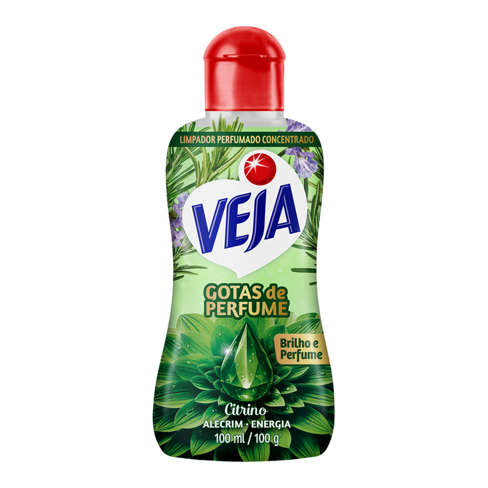 LIMPADOR VEJA CONCENTRADO 100ML CITRINO