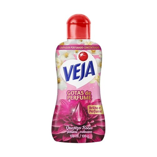 LIMPADOR VEJA CONCENTRADO 100ML QUARTZO ROSA
