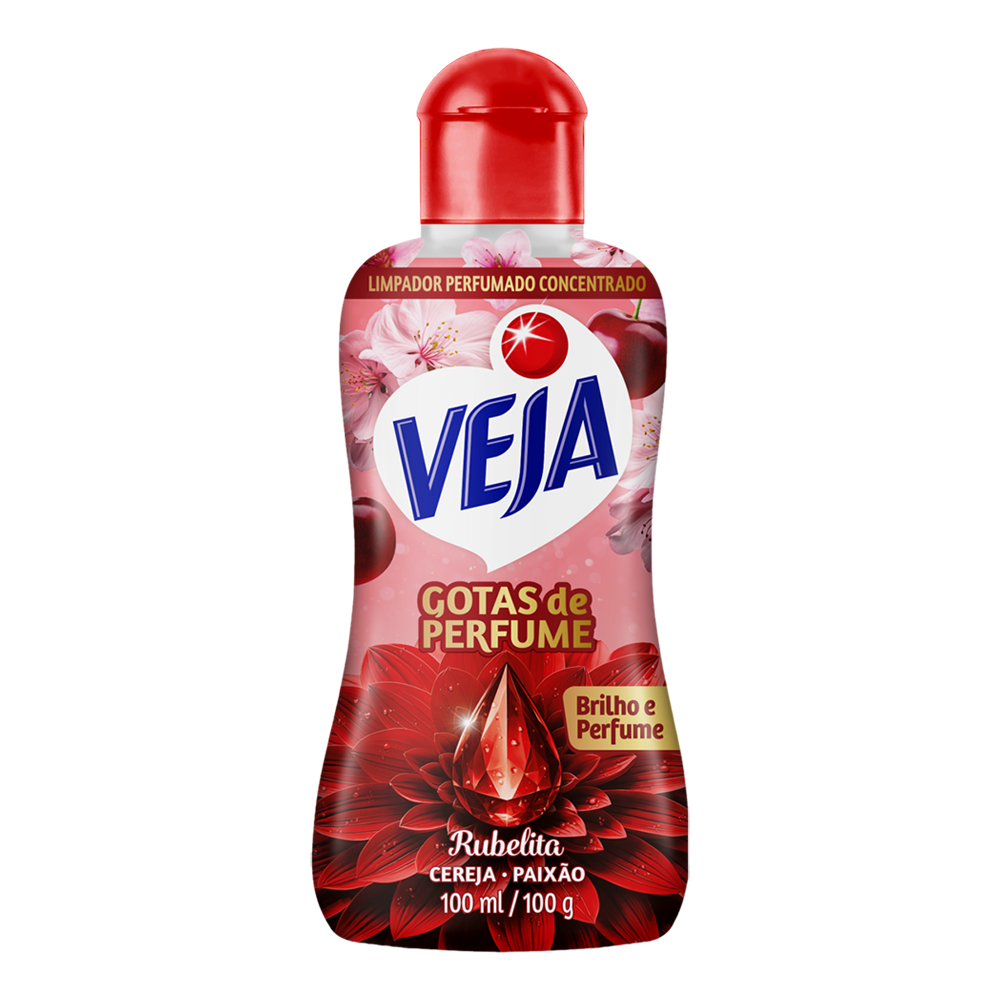 LIMPADOR VEJA CONCENTRADO 100ML RUBELITA