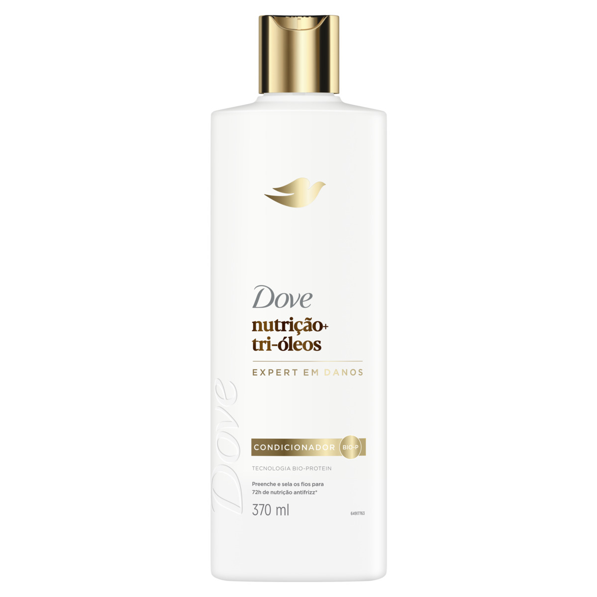 CONDICIONADOR DOVE 370ML NUTRICAO+TRI-OLEOS