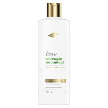 CONDICIONADOR DOVE 370ML UMECTACAO + COCO ANTIOXI