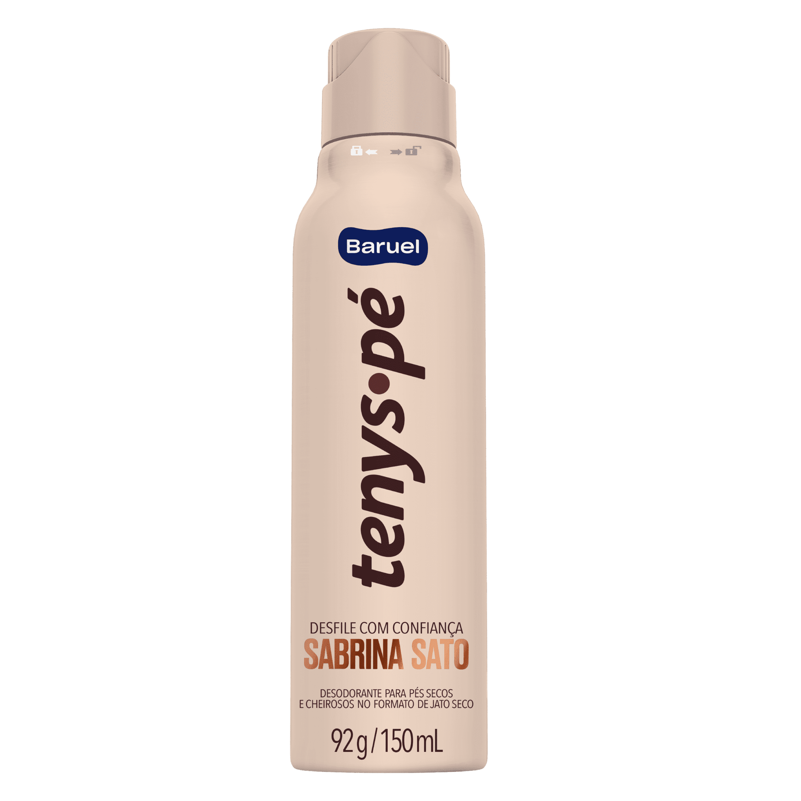 TALCO TENYS PE BARUEL AERO 92G JATO SECO SABRINA SATO