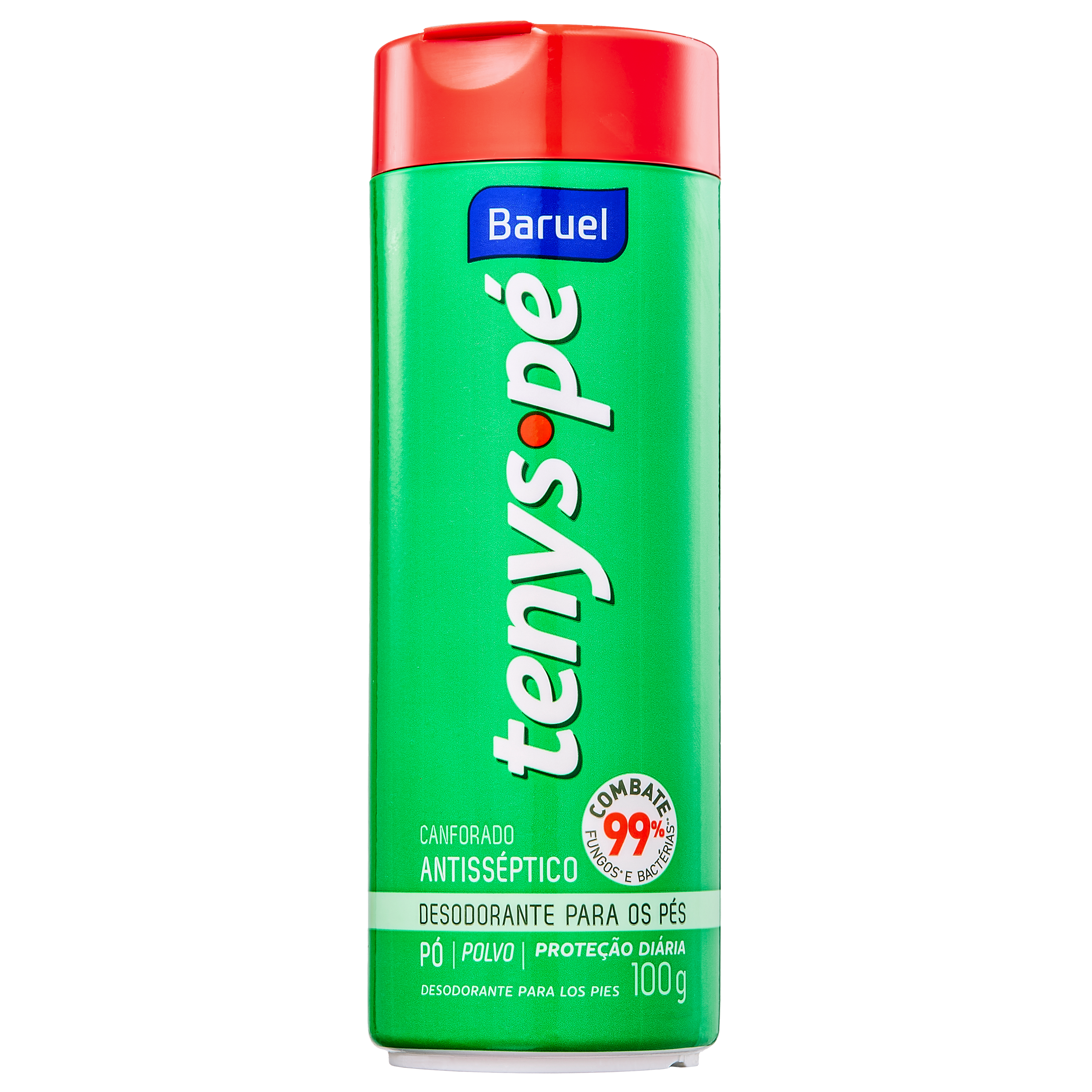 TALCO TENYS PE BARUEL 130G CANFORADO