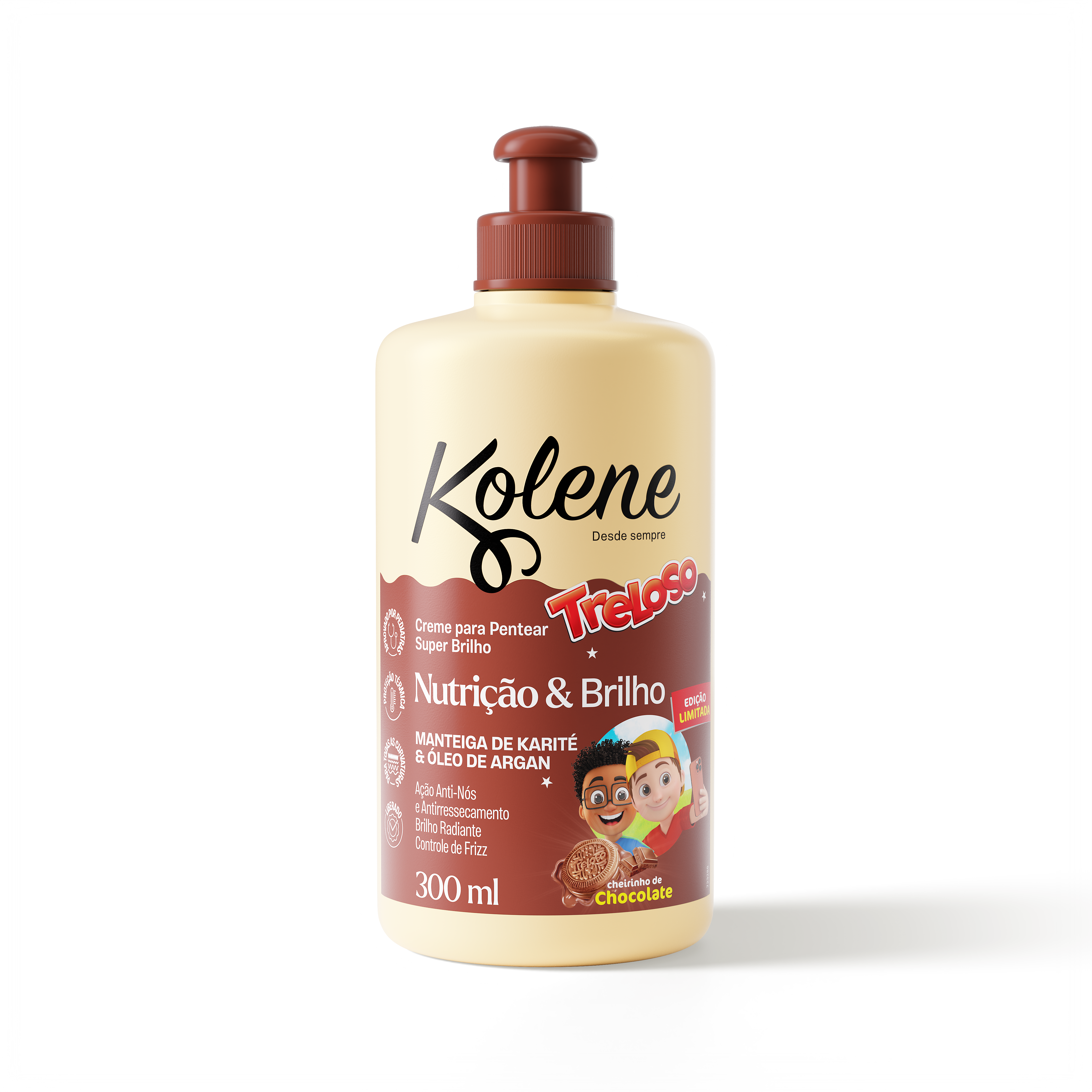 CREME DE PENTEAR KOLENE TRELOSO 300ML CHOCOLATE