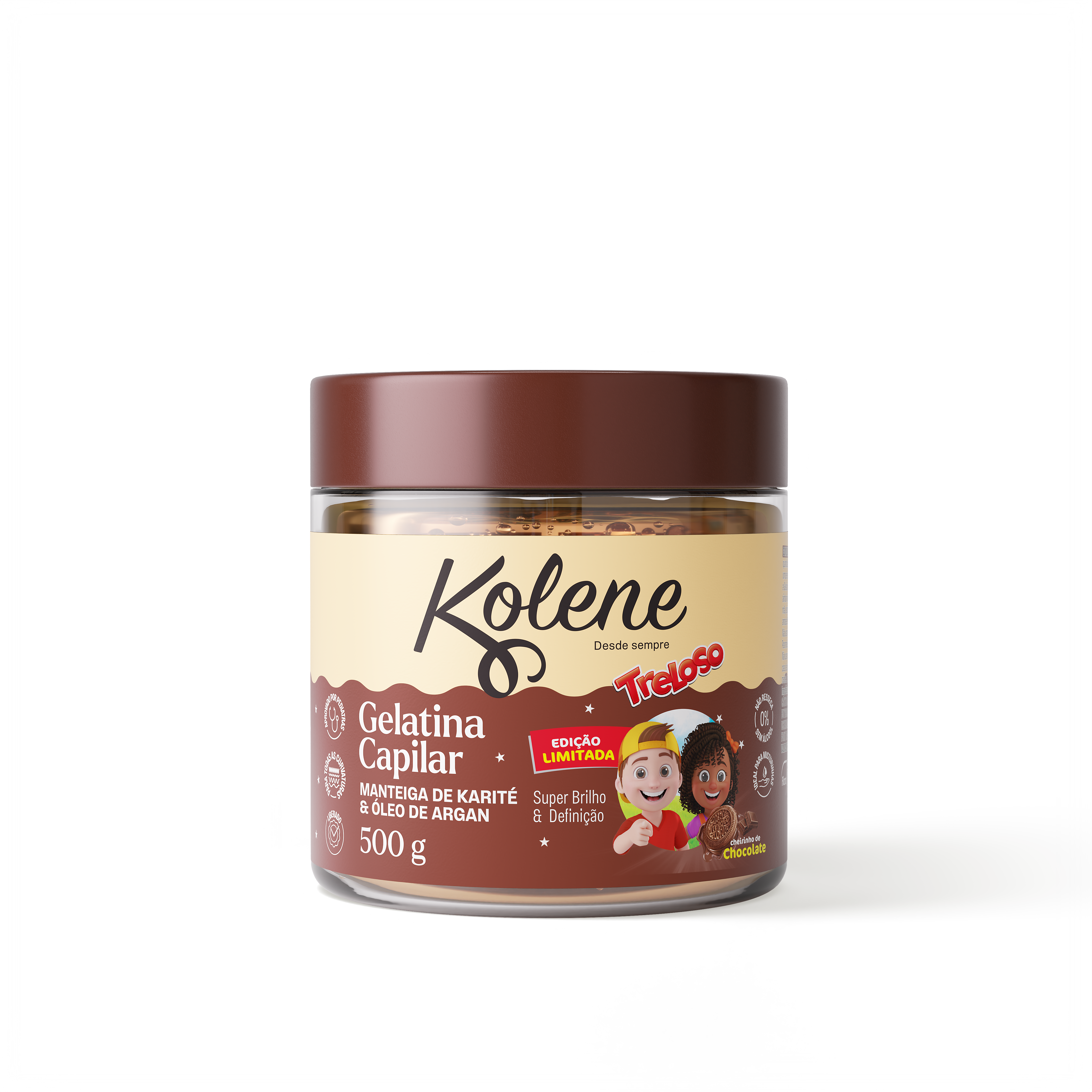 GELATINA KOLENE TRELOSO 500ML CHOCOLATE