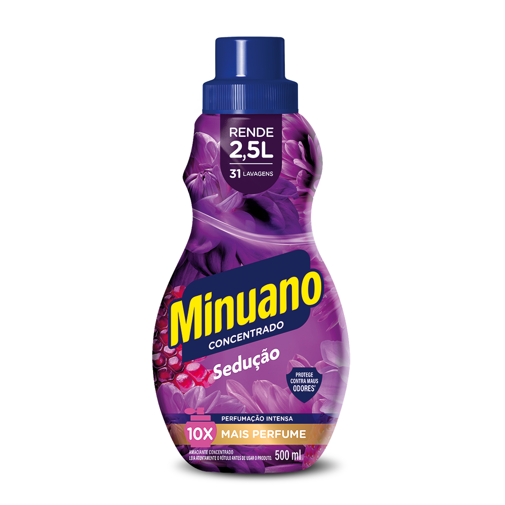 AMACIANTE MINUANO CONCENTRADO 500ML SEDUCAO - LILAS