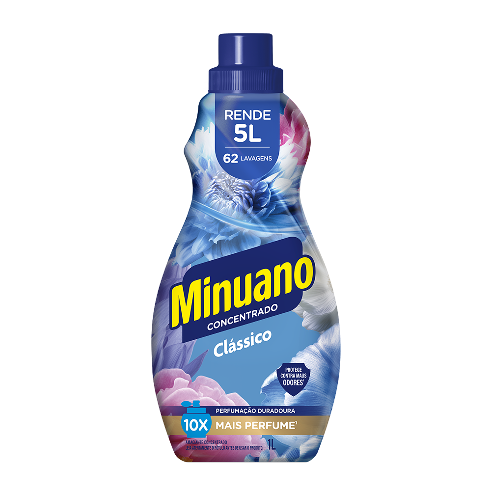 AMACIANTE MINUANO CONCENTRADO 1L CLASSICO - AZUL