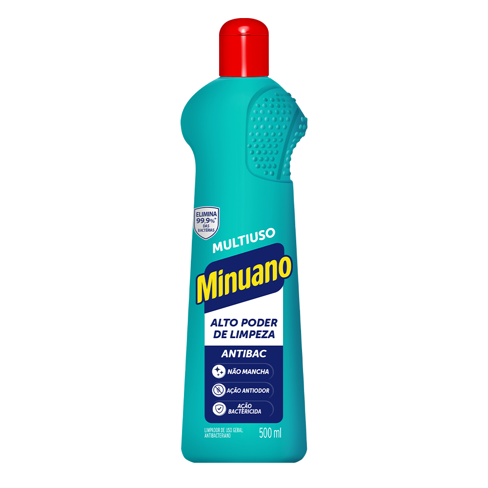 LIMPADOR MINUANO MULTIUSO ANTIBAC 500ML TRADICIONAL