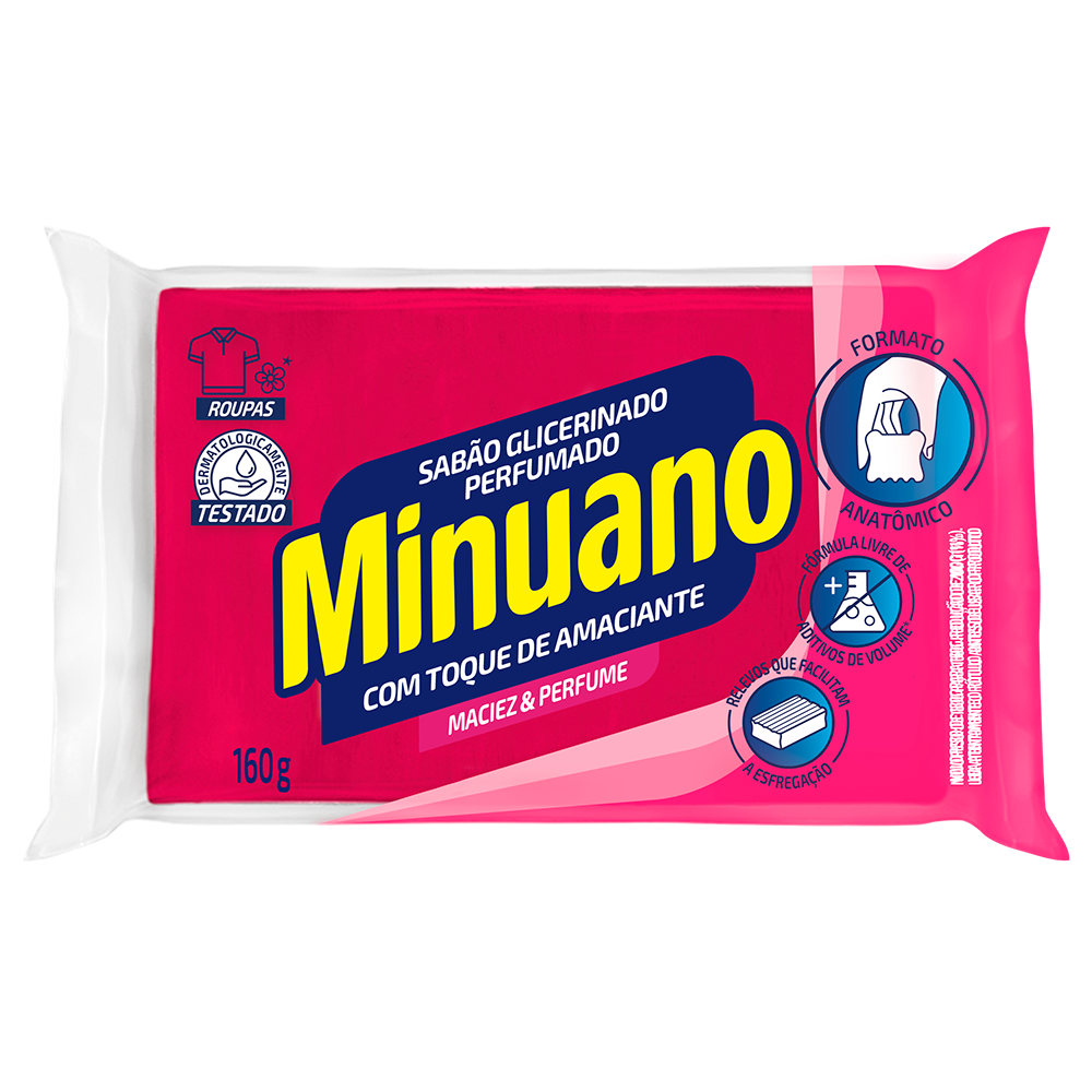 SABAO BARRA MINUANO 160G ROSA