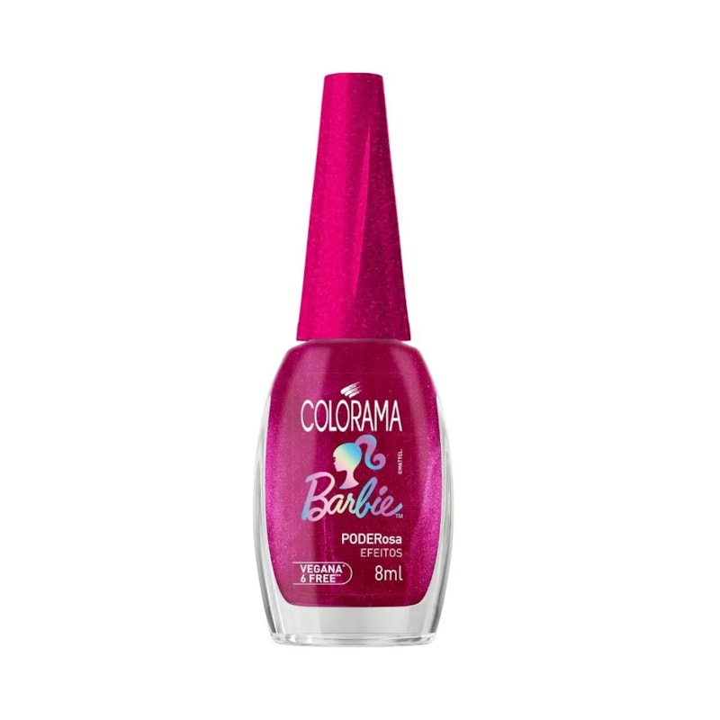 ESMALTE COLORAMA BARBIE BARBIE PODEROSA