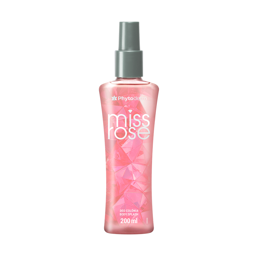 DESODORANTE COLONIA PHYTODERM SPLASH 200ML MISS ROSE