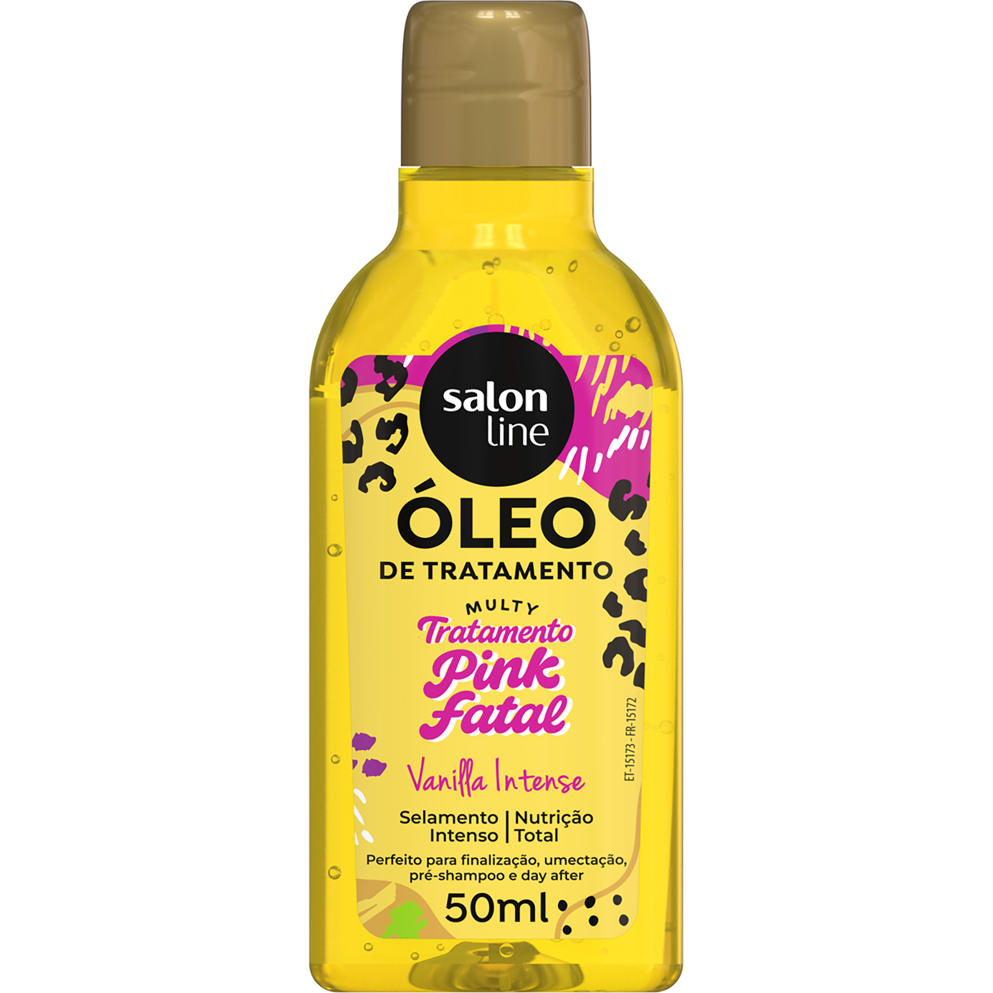 OLEO TRATAMENTO SALON LINE CACHOS DOS SONHOS 50ML PINK FATAL