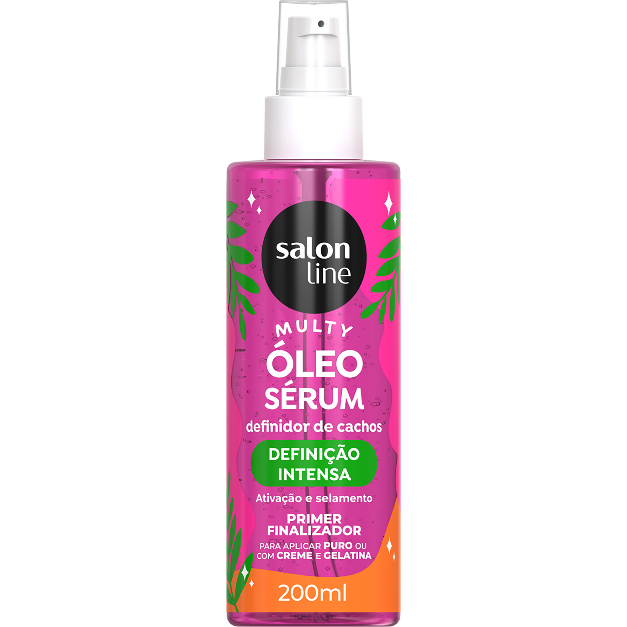 OLEO SALON LINE CACHOS DOS SONHOS 200ML DEFINICAO INTENSA