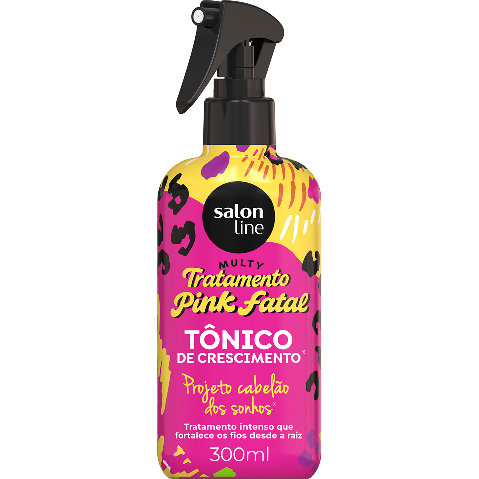 TONICO SALON LINE CACHOS DOS SONHOS 300 PINK FATAL