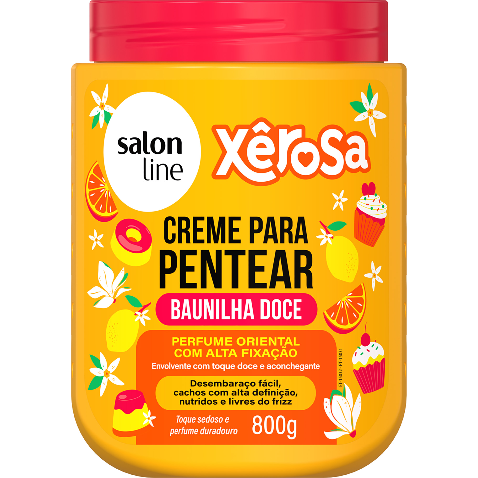 CREME DE PENTEAR SALON LINE XEROSA 800G BAUNILHA DOCE