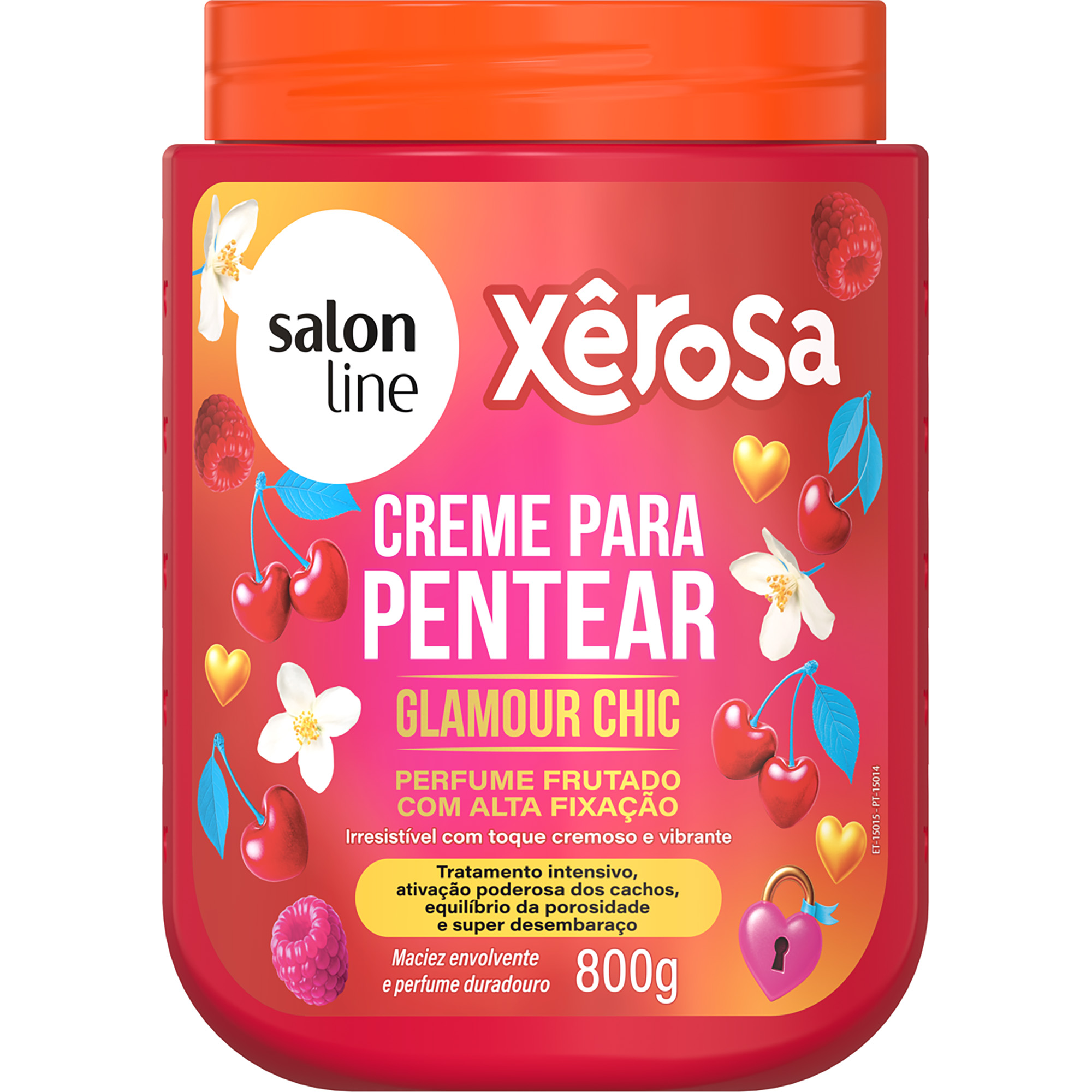 CREME DE PENTEAR SALON LINE XEROSA 800G GLAMOUR CHIC