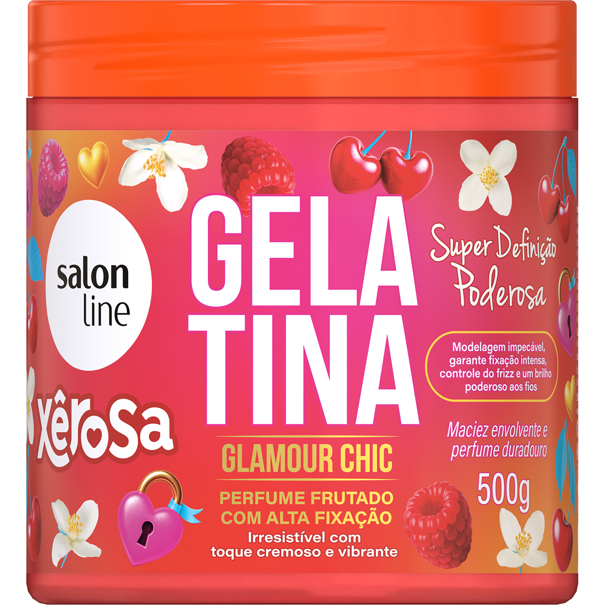 GELATINA SALON LINE XEROSA 500G GLAMOUR CHIC