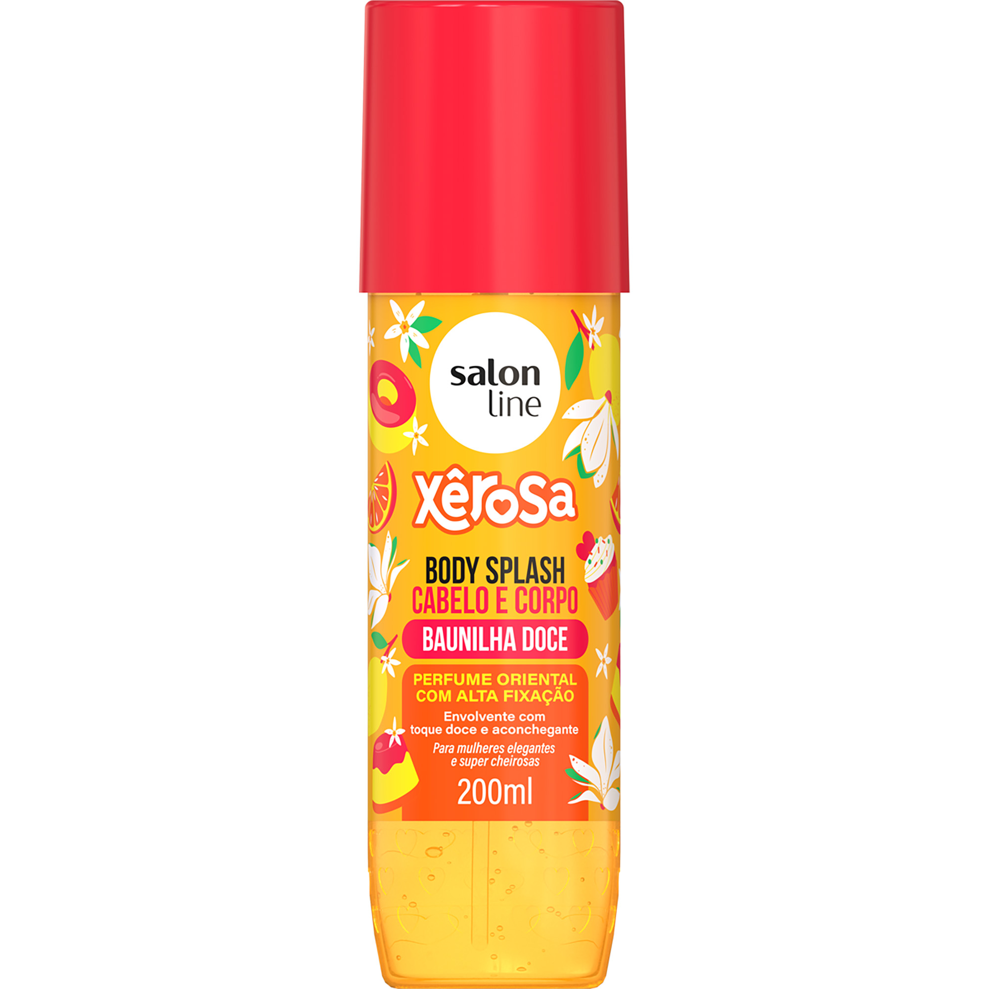 BODY SPLASH SALON LINE XEROSA 200ML BAUNILHA DOCE