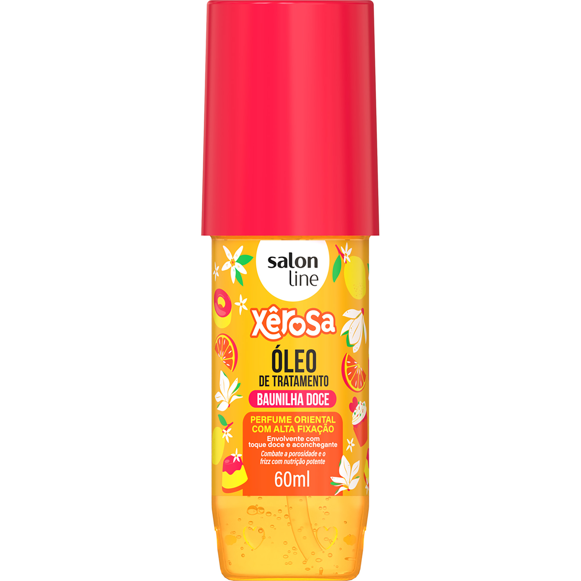 OLEO DE TRATAMENTO SALON LINE XEROSA 60ML BAUNILHA DOCE