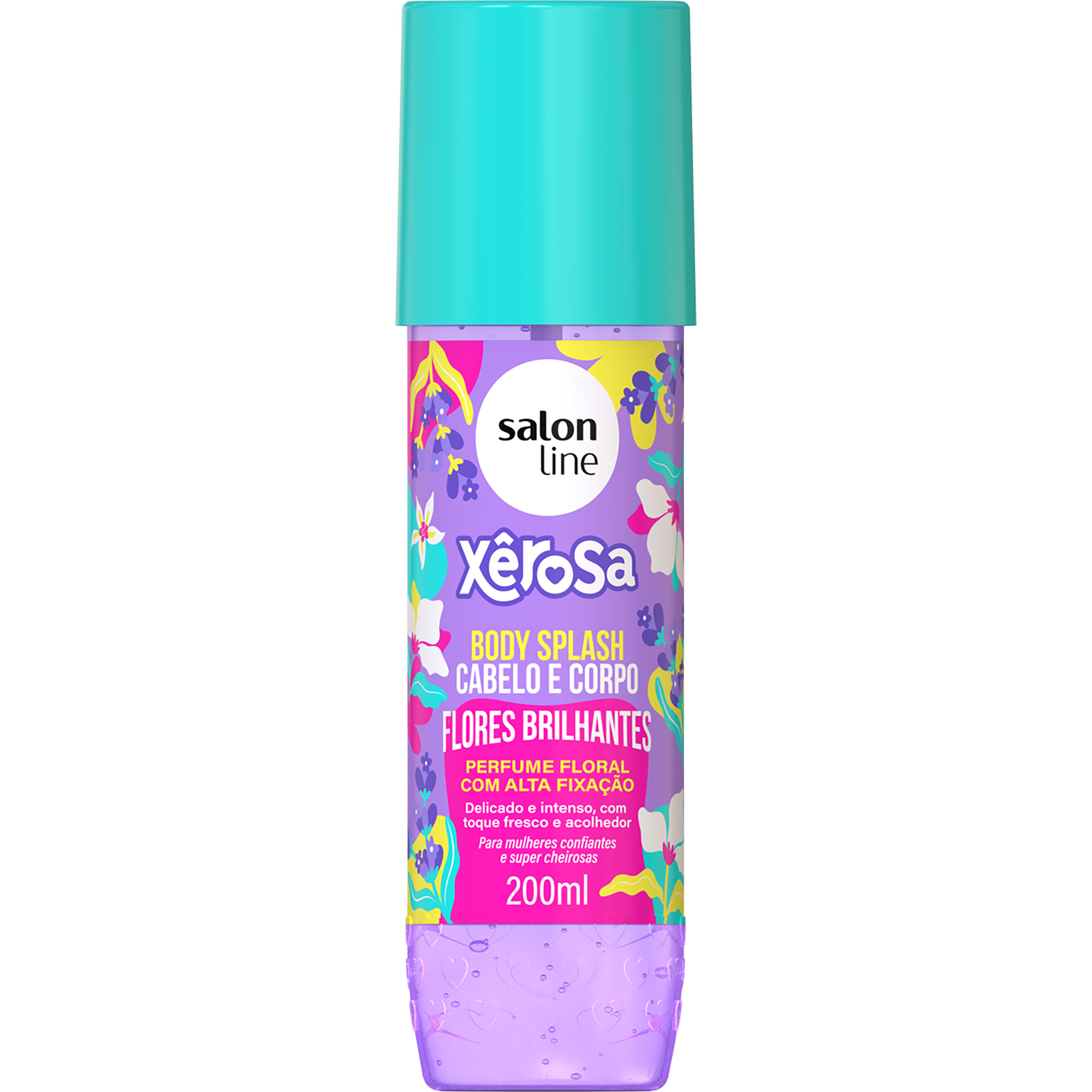 BODY SPLASH SALON LINE XEROSA 200ML FLORES BRILHANTES