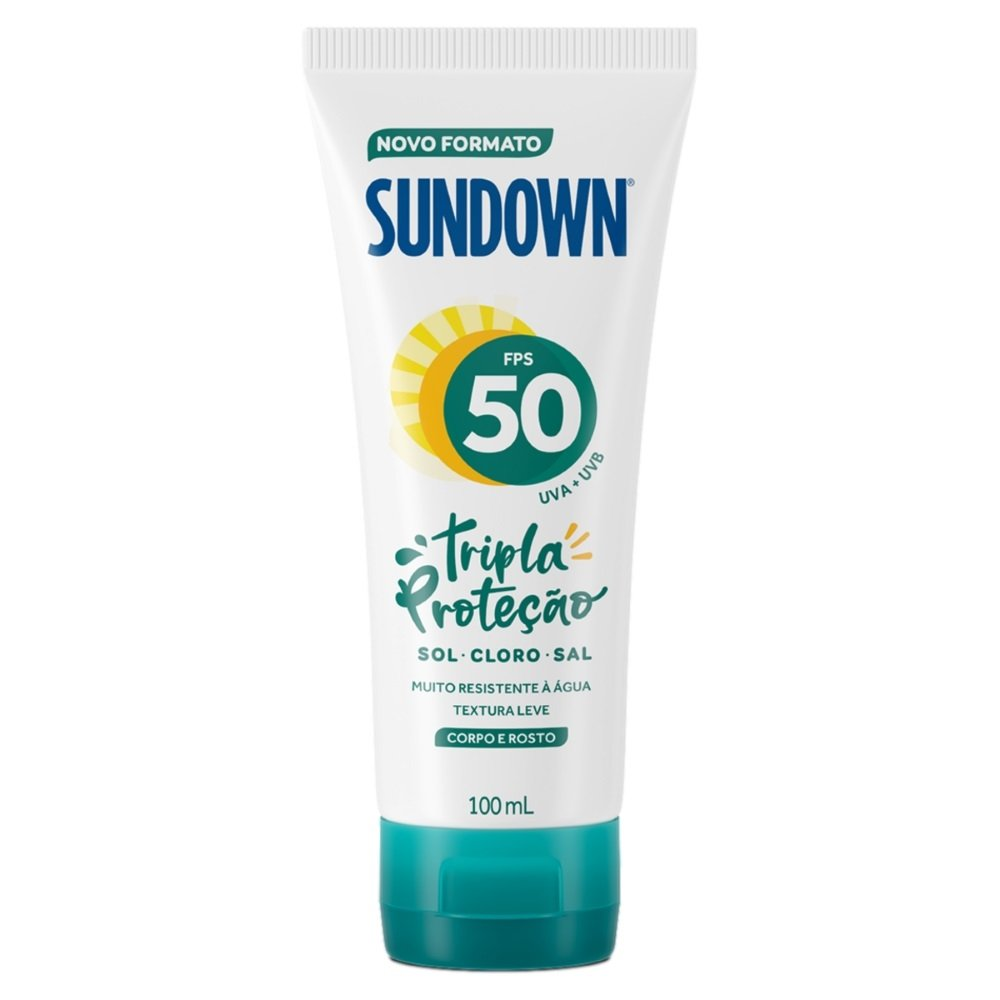 PROTETOR SOLAR SUNDOWN FPS 50 100ML