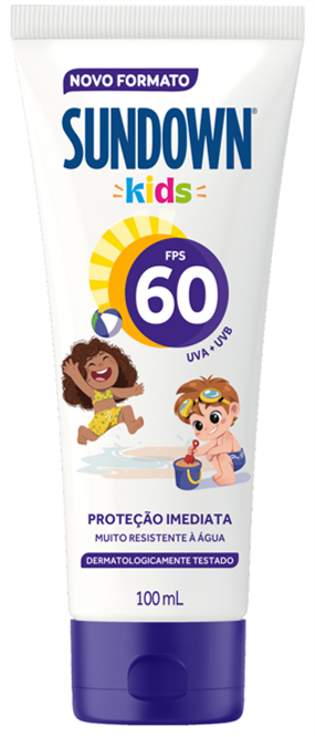PROTETOR SOLAR SUNDOWN FPS 60 100ML KIDS