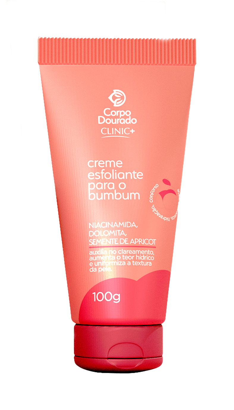 CREME HIDRATANTE CORPO DOURADO PARA BUMBUM 100G