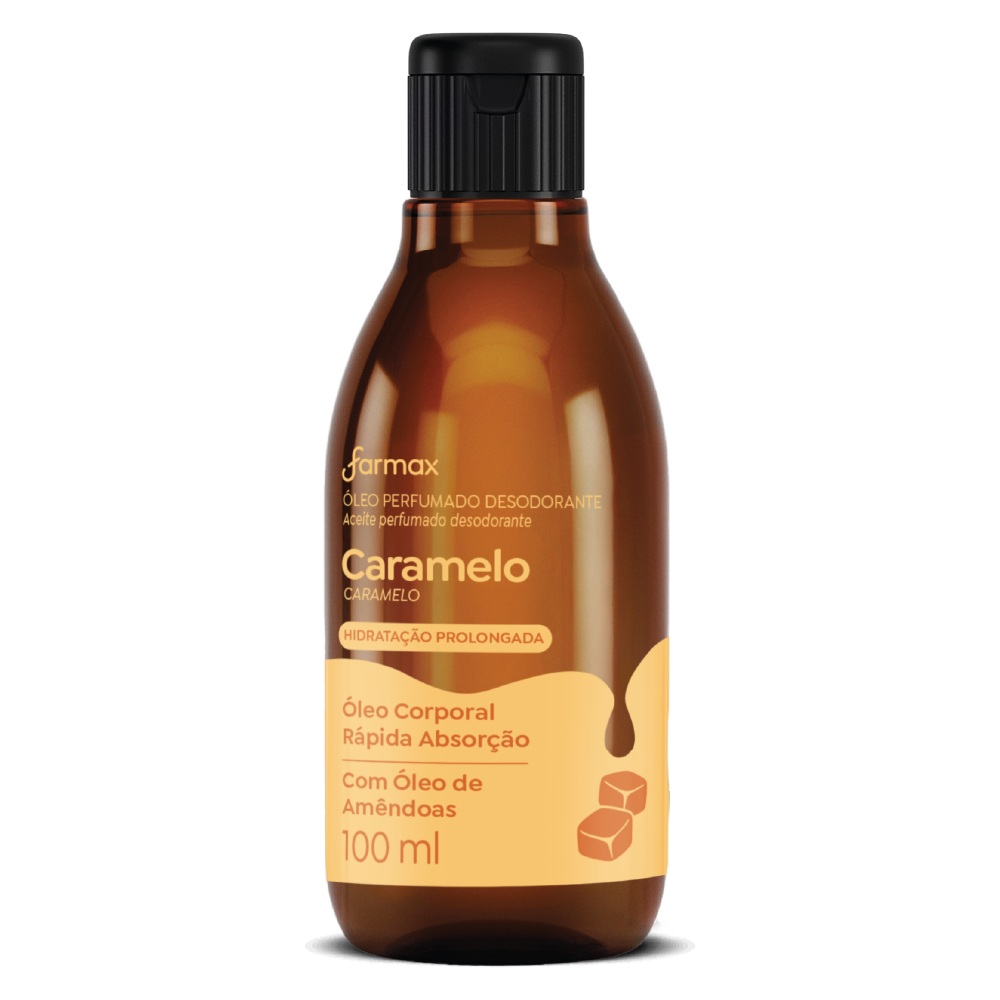 OLEO DESODORANTE CORPORAL FARMAX 100ML CARAMELO