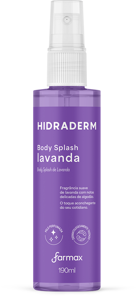 BODY SPLASH HIDRADERM 190ML LAVANDA