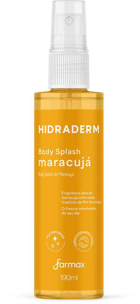 BODY SPLASH HIDRADERM 190ML MARACUJA