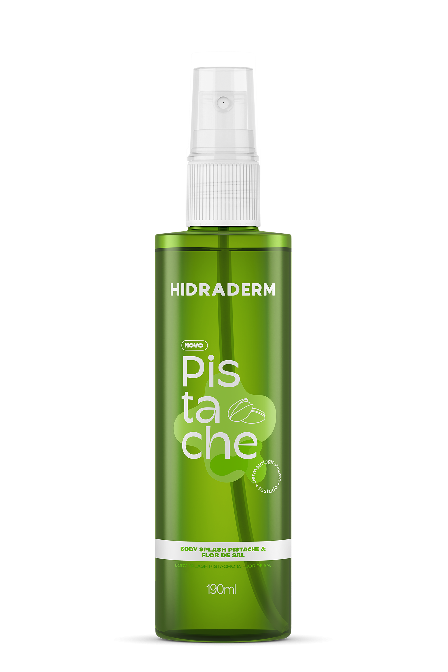 BODY SPLASH HIDRADERM 190ML PISTACHE