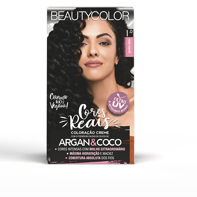 COLORACAO BEAUTYCOLOR KIT 1.0 PRETO ONIX