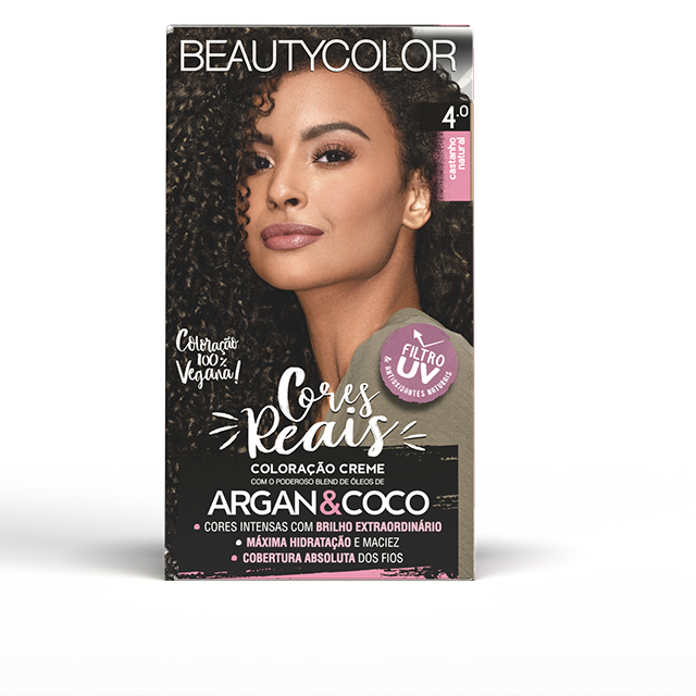COLORACAO BEAUTYCOLOR KIT 4.0 CASTANHO NATURAL