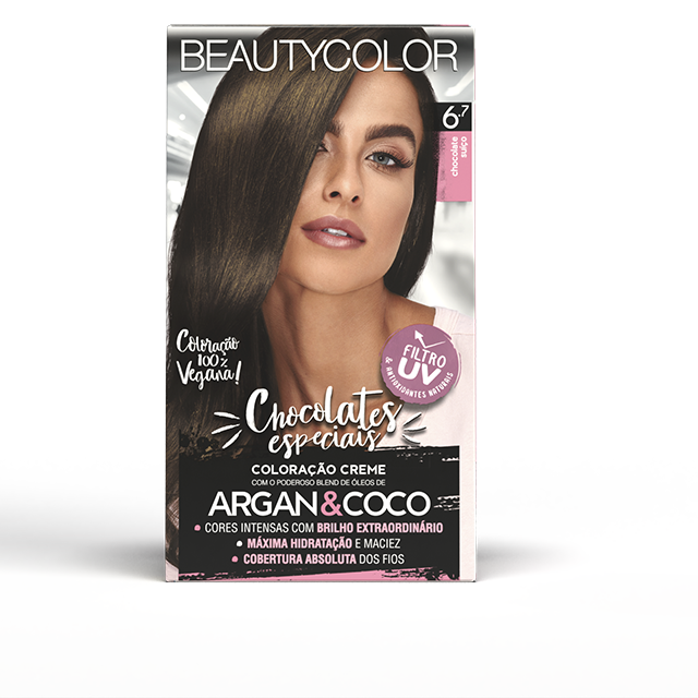 COLORACAO BEAUTYCOLOR KIT 6.7 CHOCOLATE SUICO