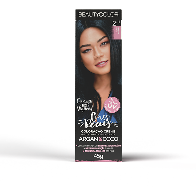 COLORACAO BEAUTYCOLOR INDIVIDUAL 2.11 PRETO AZULADO