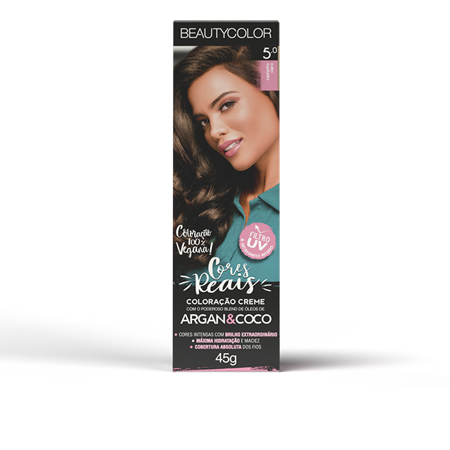 COLORACAO BEAUTYCOLOR INDIVIDUAL 5.0 CASTANHO CLARO